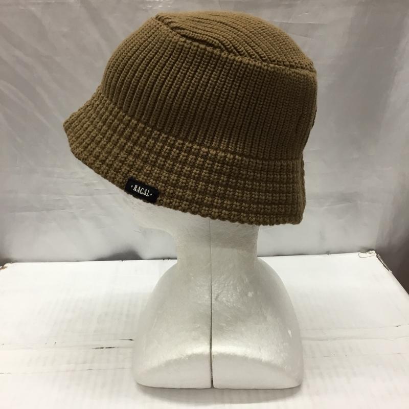 ラカル RACAL 帽子 ハット RL-417-1112 417別注 コットン バケットハット 無地 茶 / ブラウン /  メンズ USED 古着 中古 10120333