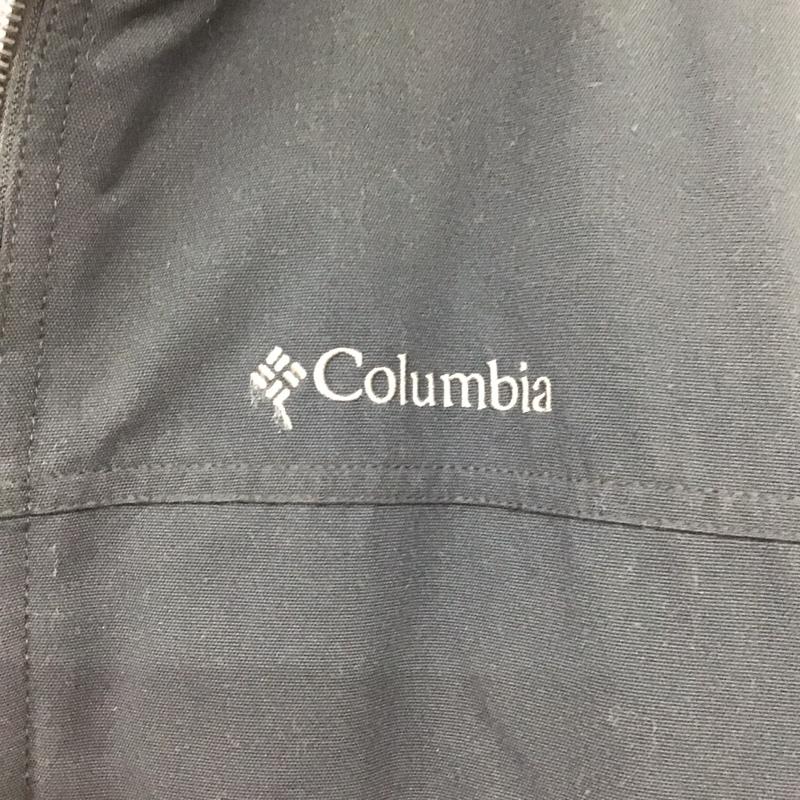 コロンビア Columbia ジャケット、上着 ジャンパー、ブルゾン 217 pm5513 ホワイトストーンパークジャケット XL ロゴ、文字 黒 / ブラック /  メンズ USED 古着 中古 10145326