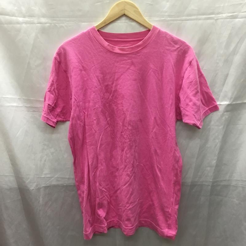 ポロバイラルフローレン Polo by RALPH LAUREN Tシャツ 半袖 M プリント 桃 / ピンク /  メンズ USED 古着 中古 10110781