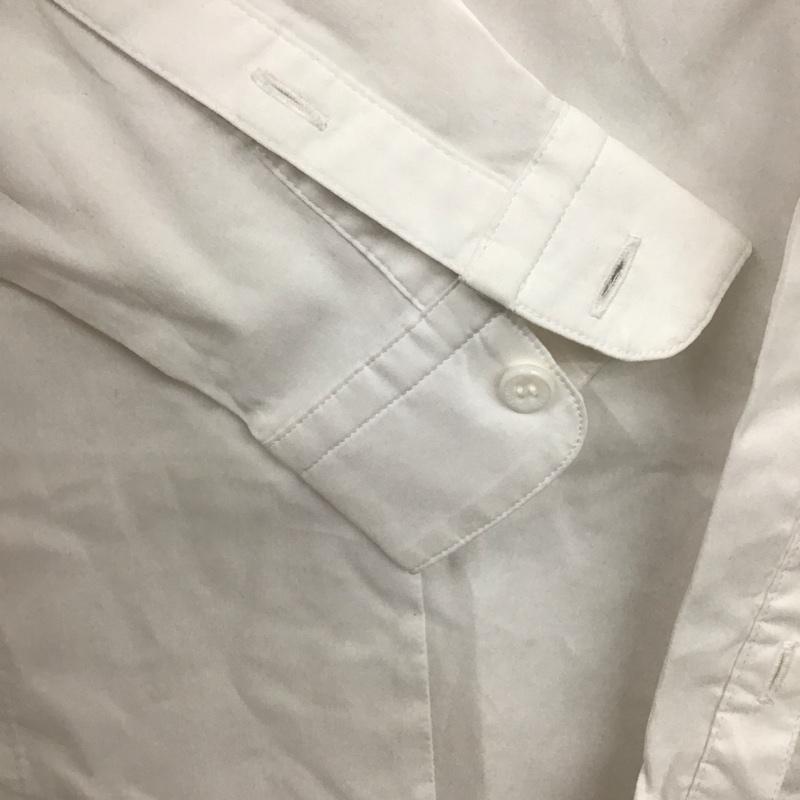 マッキントッシュ Mackintosh シャツ、ブラウス 長袖 長袖シャツ 無地シャツ カラーシャツ 38 無地 白 / ホワイト /  レディース USED 古着 中古 10128751