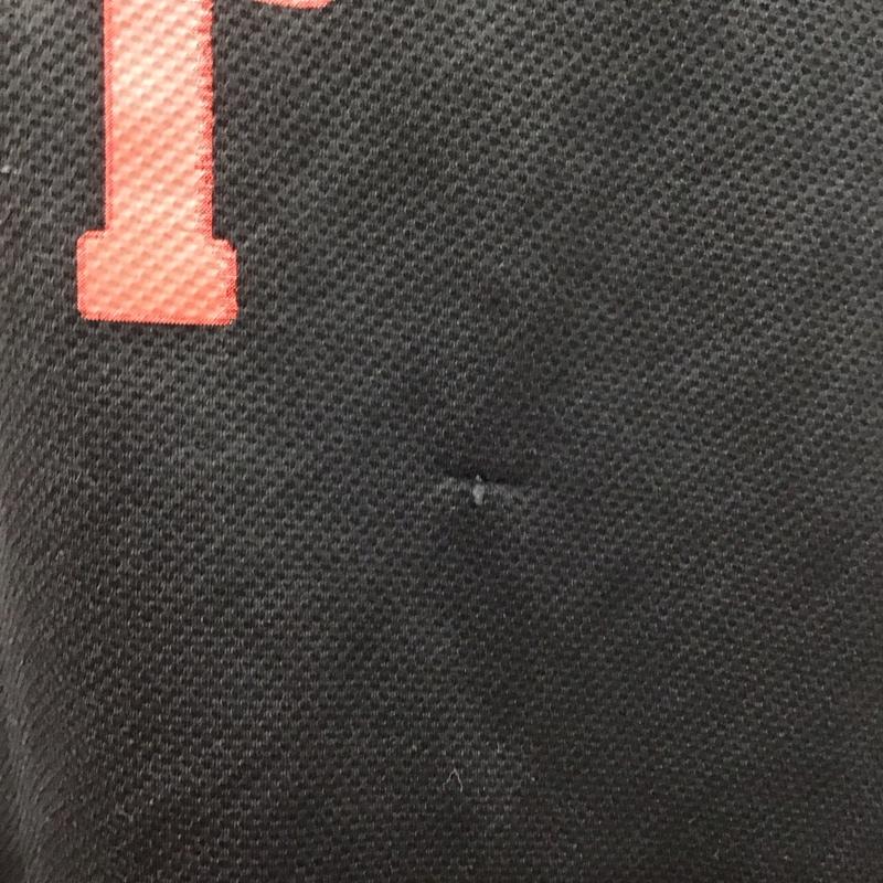 アディダス adidas Tシャツ 半袖 140cm キッズ スポーツウェア 140cm ロゴ、文字 黒 / ブラック /  ボーイズ USED 古着 中古 10116915