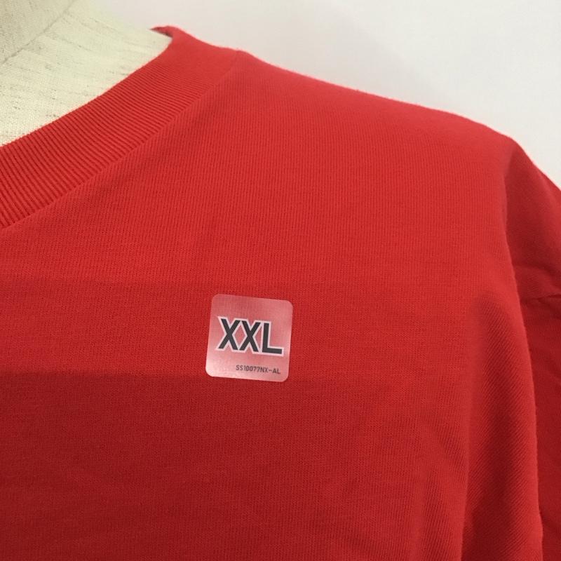 ユニクロ UNIQLO Tシャツ 半袖 341-446671 UNIQLO×KAWS UT グラフィックTシャツ 半袖カットソー プリントTシャツ XXL プリント 赤 / レッド /  メンズ USED 古着 中古 10106544