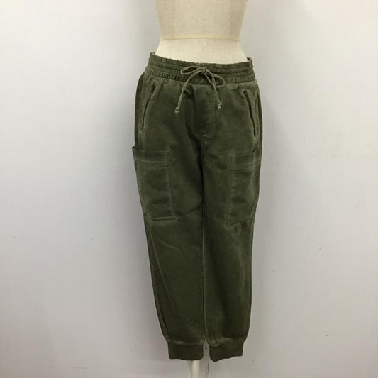 ザラウーマン ZARA WOMAN パンツ ワークパンツ、ペインターパンツ 6394 250 505 ジョガーパンツ XS 無地 カーキ / カーキ /  レディース USED 古着 中古 10118746
