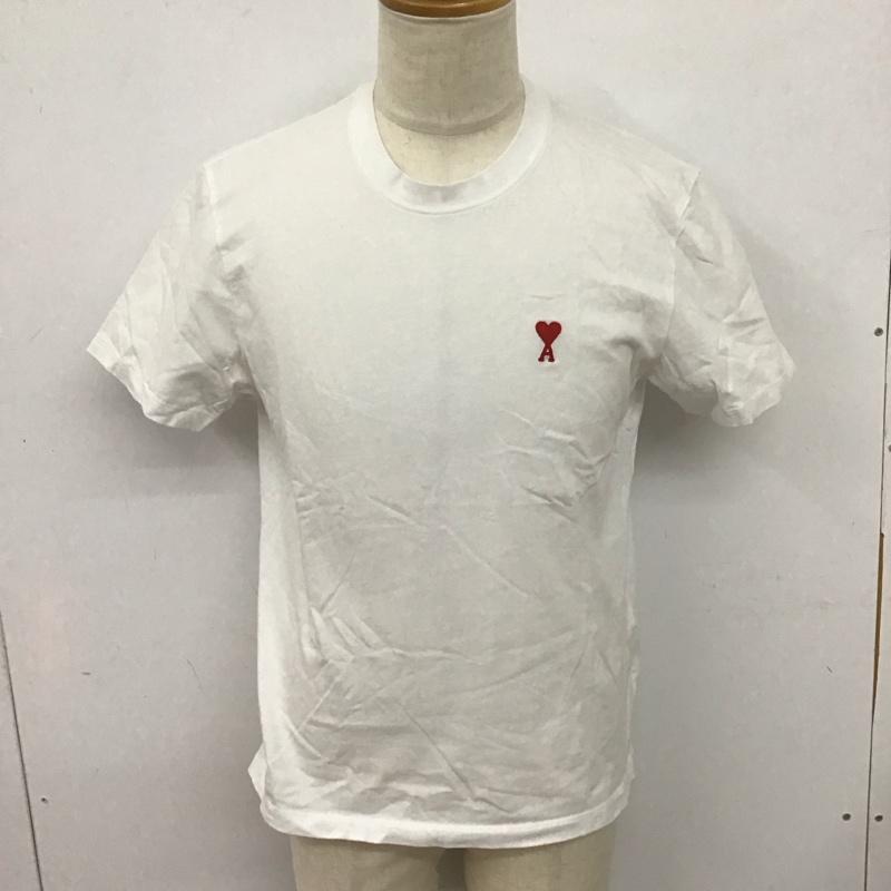 アミ ami Tシャツ 半袖 M 無地 白 / ホワイト /  メンズ USED 古着 中古 10128253