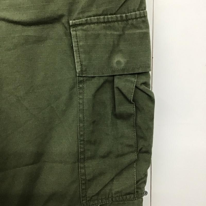 ミリタリー ミリタリー パンツ ワークパンツ、ペインターパンツ ミリタリーパンツ ワイドパンツ カジュアルパンツ M 無地 カーキ / カーキ /  メンズ USED 古着 中古 10142430