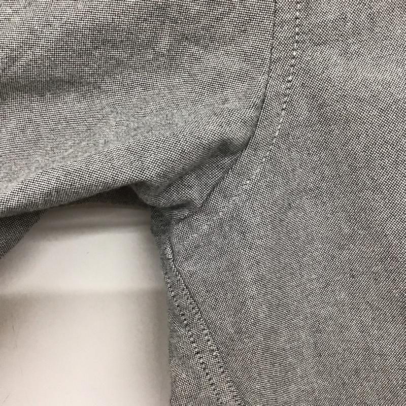 ハオミン Haoming シャツ、ブラウス 長袖 長袖シャツ 無地シャツ カラーシャツ ボタンダウンシャツ L ロゴ、文字 黒 / ブラック /  メンズ USED 古着 中古 10128659