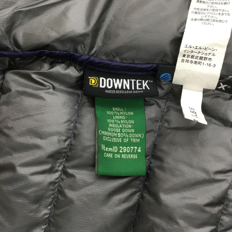 エルエルビーン L.L.Bean ジャケット、上着 ダウンジャケット L.L.Bean ダウンジャケット　290774 XXL ロゴ、文字 紺 / ネイビー /  メンズ USED 古着 中古 10120877