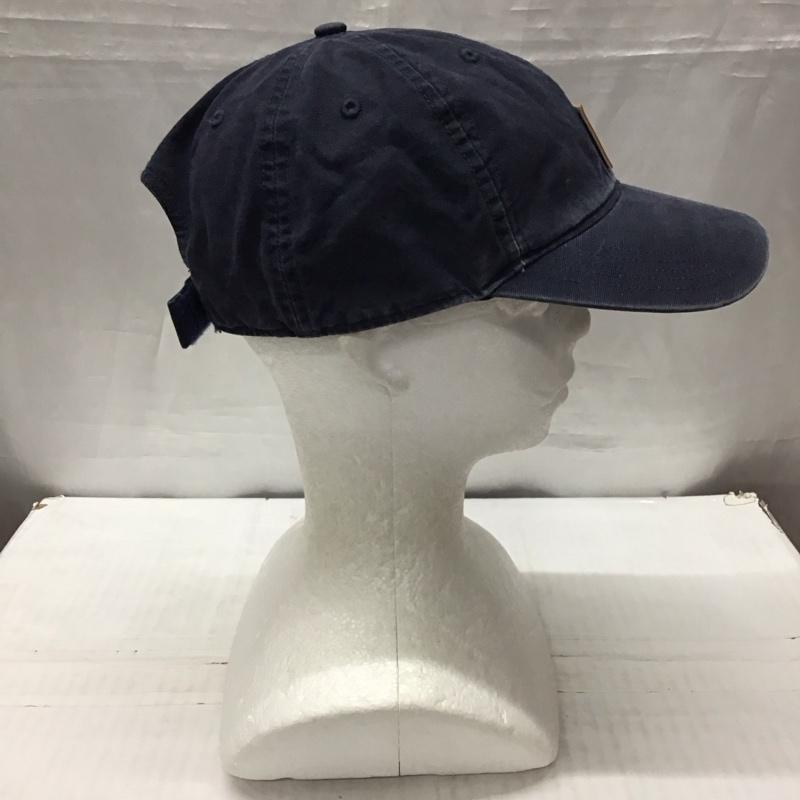 カーハート Carhartt 帽子 キャップ 100289 412 ODESSA CAP ロゴ、文字 紺 / ネイビー /  メンズ USED 古着 中古 10115679