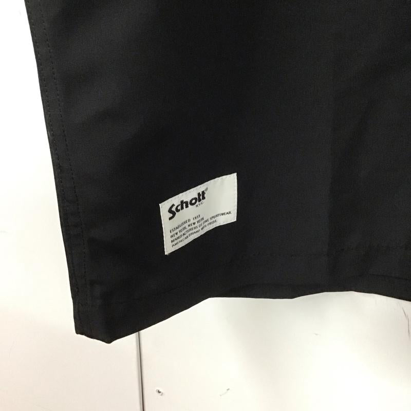 ショット schott シャツ、ブラウス 半袖 半袖シャツ 無地シャツ ポケットシャツ XL ロゴ、文字 黒 / ブラック /  メンズ USED 古着 中古 10131252