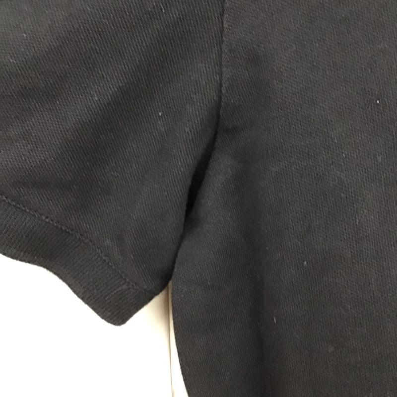 カルバン・クライン Calvin Klein ポロシャツ 半袖 半袖ポロシャツ 半袖カットソー カラーシャツ L ロゴ、文字 黒 / ブラック /  メンズ USED 古着 中古 10131144