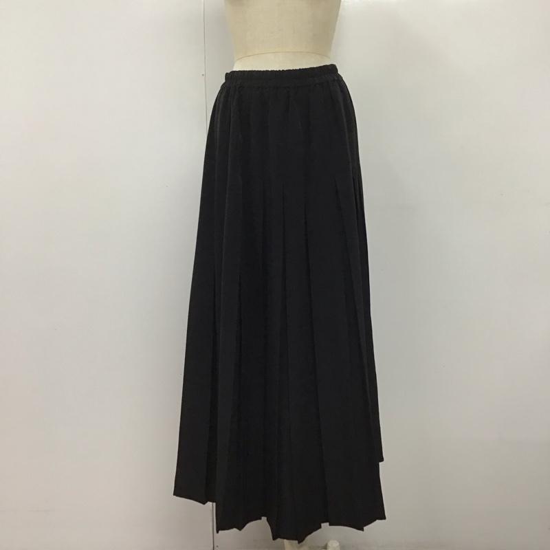 ジーナシス JEANASIS スカート ロングスカート js050765mc フレアスカート ロングスカート カジュアルスカート FREE 無地 黒 / ブラック /  レディース USED 古着 中古 10123854