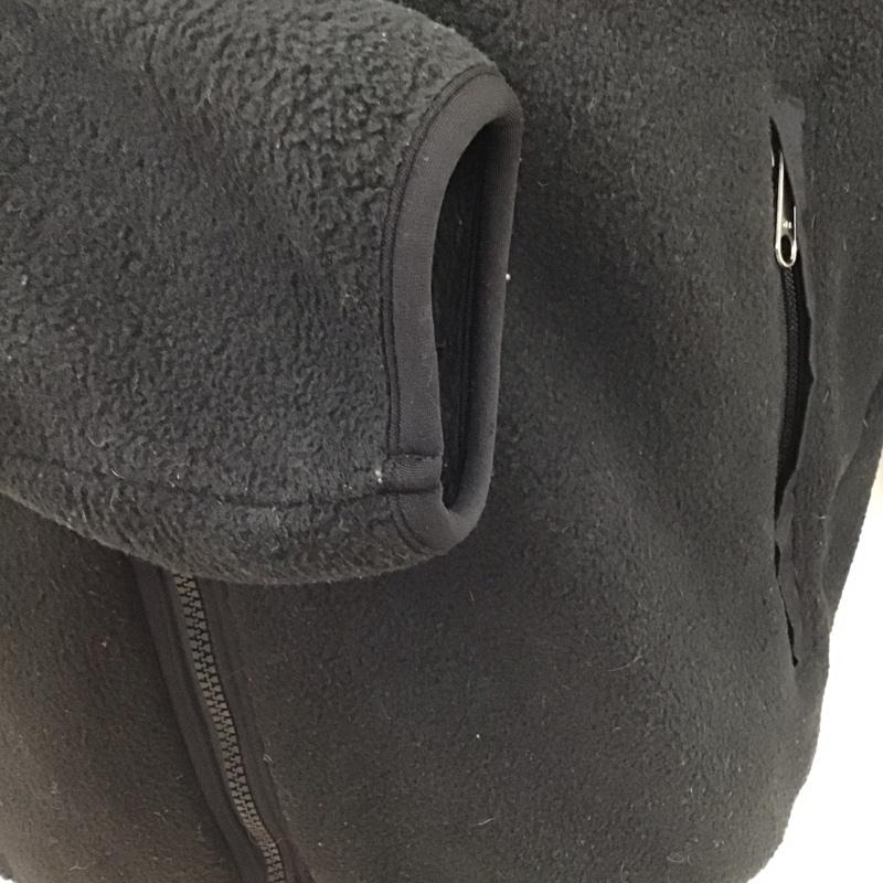 ザノースフェイス THE NORTH FACE ジャケット、上着 ジャケット、ブレザー na-3284 フリースジャケット ジップアップジャケット M ロゴ、文字 黒 / ブラック /  メンズ USED 古着 中古 10117641