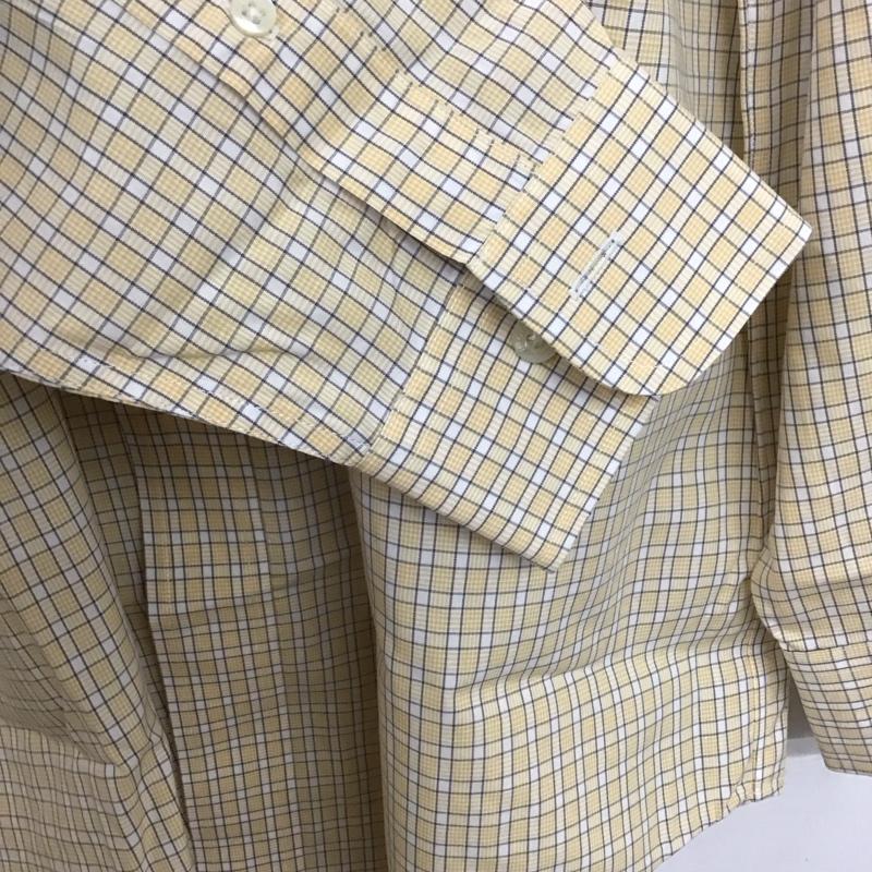 ブルックスブラザーズ BROOKS BROTHERS シャツ、ブラウス 長袖 ボタンダウンシャツ M チェック ベージュ / ベージュ /  メンズ USED 古着 中古 10131429
