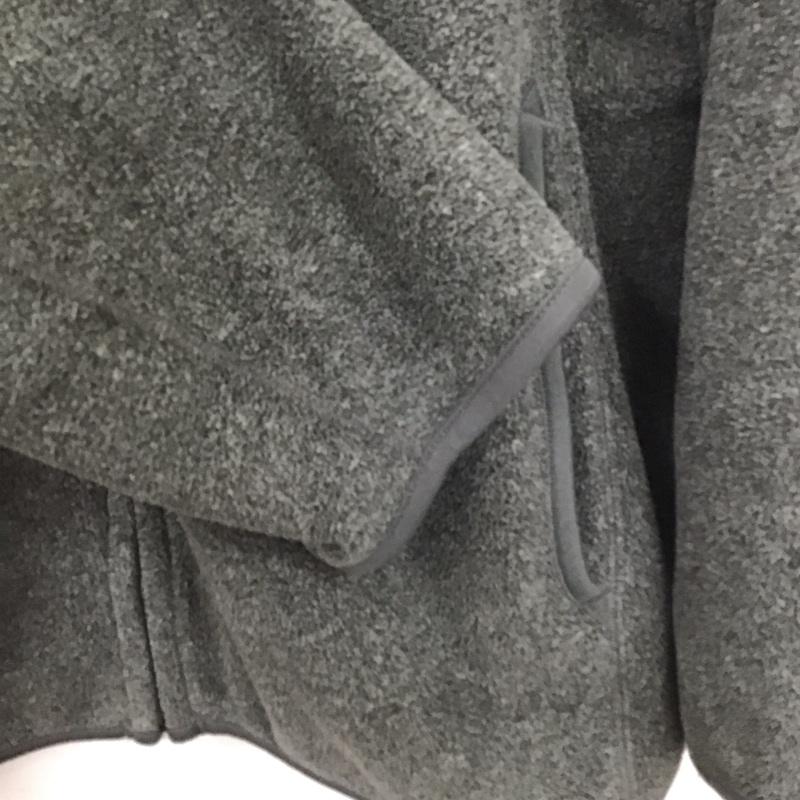 ユニクロ UNIQLO ジャケット、上着 ジャンパー、ブルゾン 347-072655 ジップアップジャケット フリースジャケット スタンドネック XL 無地 灰 / グレー /  メンズ USED 古着 中古 10148481