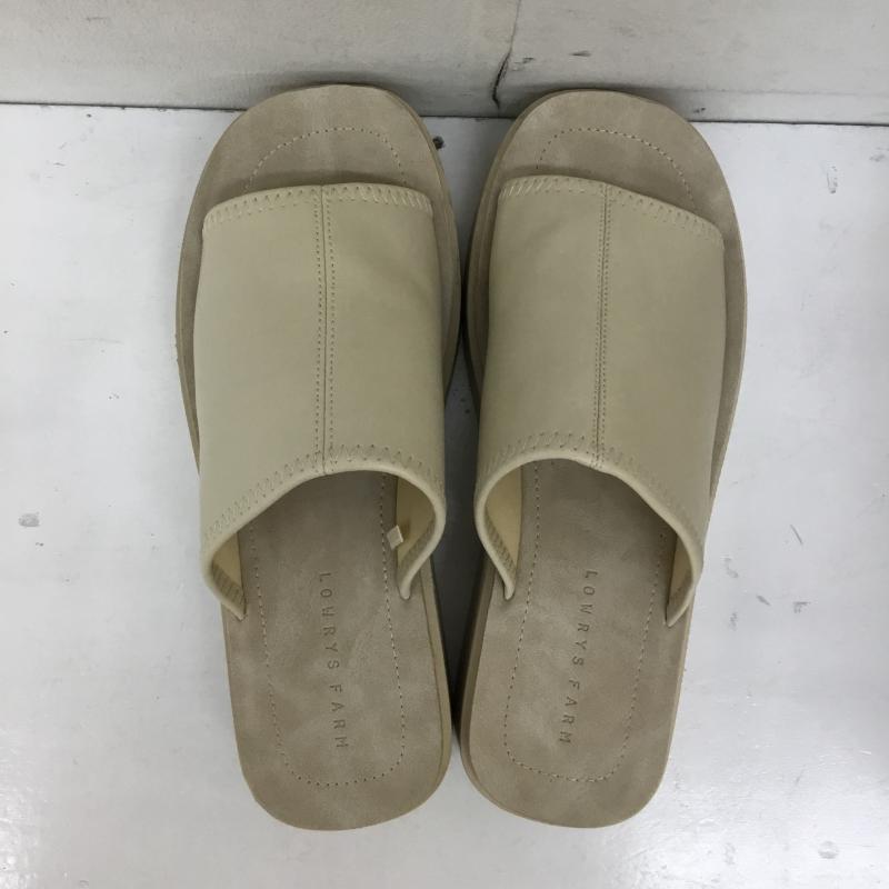 ローリーズファーム LOWRYS FARM サンダル サンダル M 無地 オフホワイト / オフホワイト /  レディース USED 古着 中古 10149994