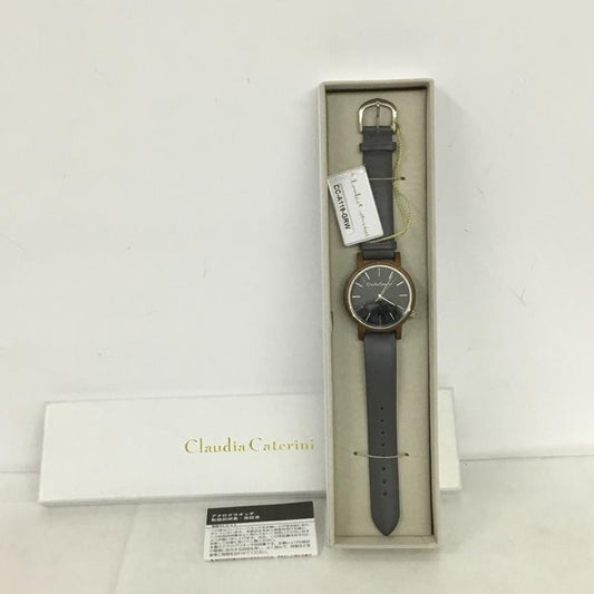 古着 USED 腕時計 アナログ（クォーツ式） CC-A119 Claudia Caterini 箱有 ロゴ、文字 灰 / グレー /  メンズ USED 古着 中古 10135055