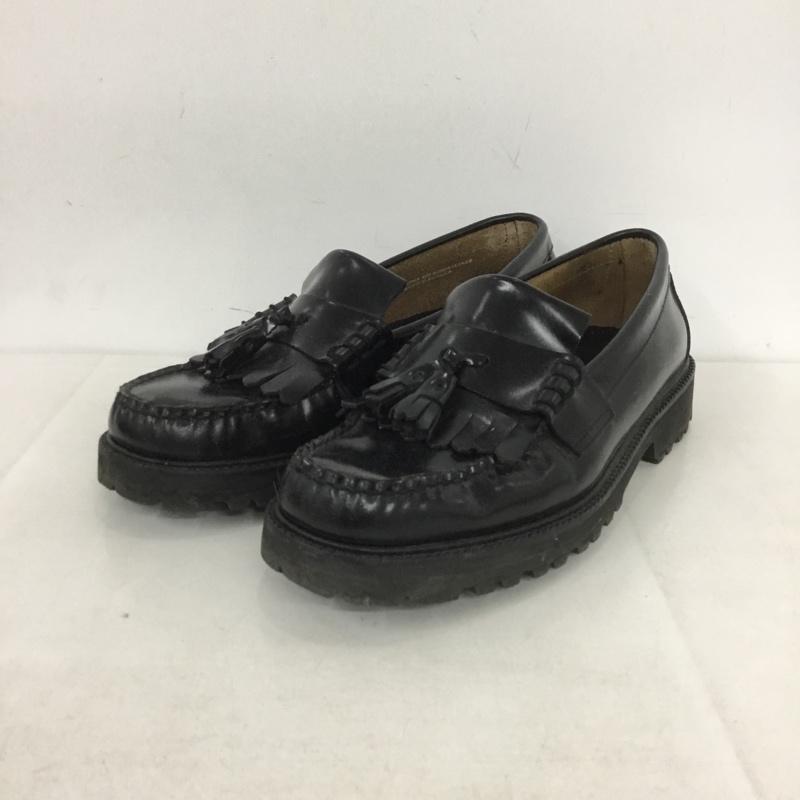 ジーエイチバス G.H.BASS&CO. ローファー ローファー BA11525 タッセル WEEJUNS 42 無地 黒 / ブラック /  メンズ USED 古着 中古 10141069
