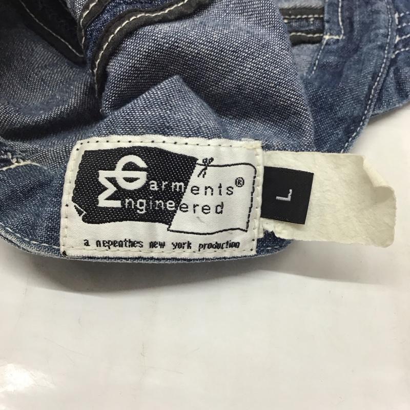 エンジニアードガーメンツ Engineered Garments 帽子 キャップ デニム ワークキャップ 無地 青 / ブルー /  メンズ USED 古着 中古 10120894