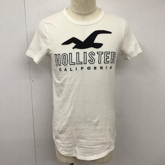 ホリスター Hollister Tシャツ 半袖 GB18401-2010 ロゴ XS 刺繍 白 / ホワイト /  メンズ USED 古着 中古 10116805