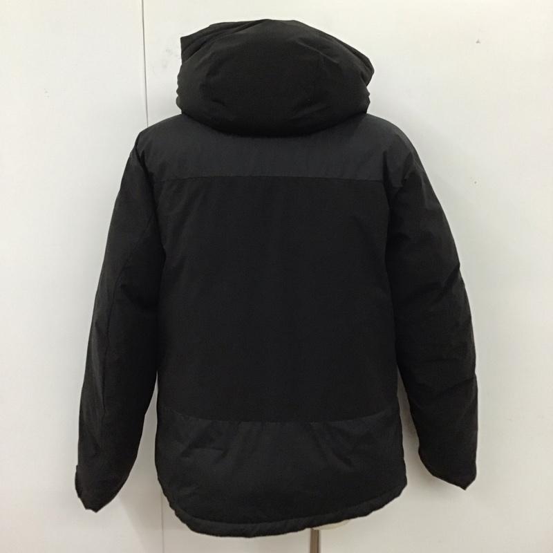 ファーストダウン FIRST DOWN ジャケット、上着 ダウンジャケット 203-1502 ダウンジャケット アウター ジップアップジャケット XL ロゴ、文字 黒 / ブラック /  メンズ USED 古着 中古 10119993