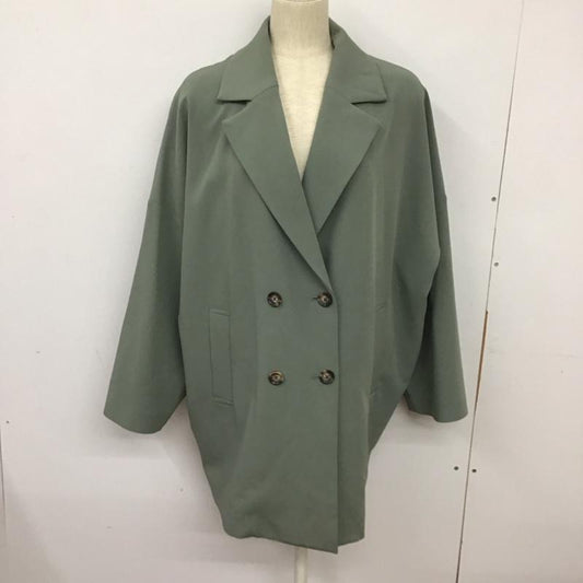 ローリーズファーム LOWRYS FARM ジャケット、上着 ジャケット、ブレザー FREE 無地 薄緑 / ライトグリーン /  レディース USED 古着 中古 10127693