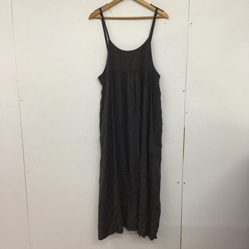 ニコアンド niko and... ワンピース ロングスカート 無地 灰 / グレー /  レディース USED 古着 中古 10147126