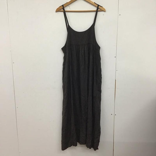 ニコアンド niko and... ワンピース ロングスカート 無地 灰 / グレー /  レディース USED 古着 中古 10147126