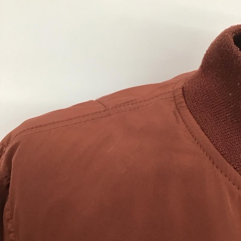 アルファ ALPHA ジャケット、上着 ジャンパー、ブルゾン TA1065-8206 MA-1 M 無地 えんじ / ワインレッド /  メンズ USED 古着 中古 10108250