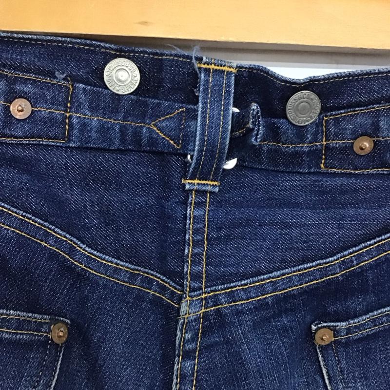 リーバイストラウスアンドコー Levi Strauss & co. パンツ デニム、ジーンズ デニムパンツ スリムパンツ カジュアルパンツ 32インチ 無地 インディゴ / インディゴ /  メンズ USED 古着 中古 10136732
