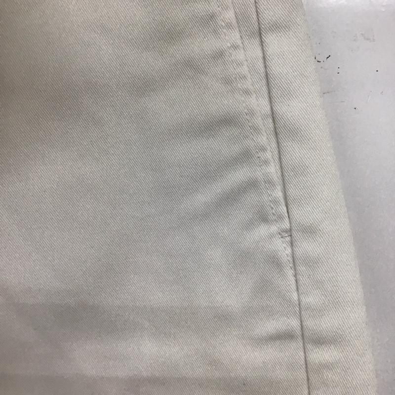 ディッキーズ Dickies パンツ ワークパンツ、ペインターパンツ ワークパンツ ワイドパンツ カジュアルパンツ 30インチ ロゴ、文字 白 / ホワイト /  メンズ USED 古着 中古 10149196