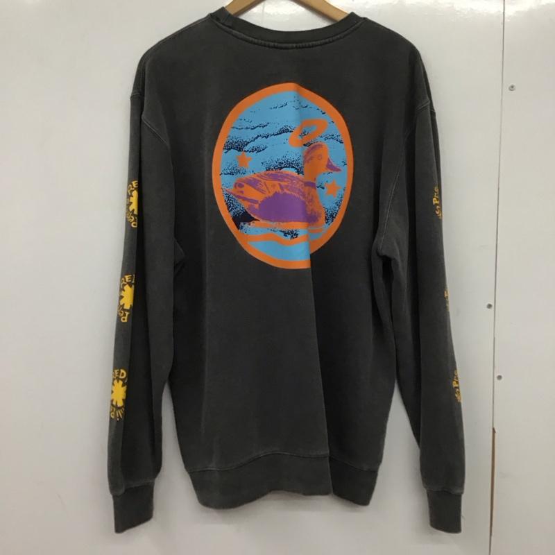 パークスプロジェクト PARKS PROJECT トレーナー 長袖 L プリント チャコールグレー / チャコールグレー /  メンズ USED 古着 中古 10137990