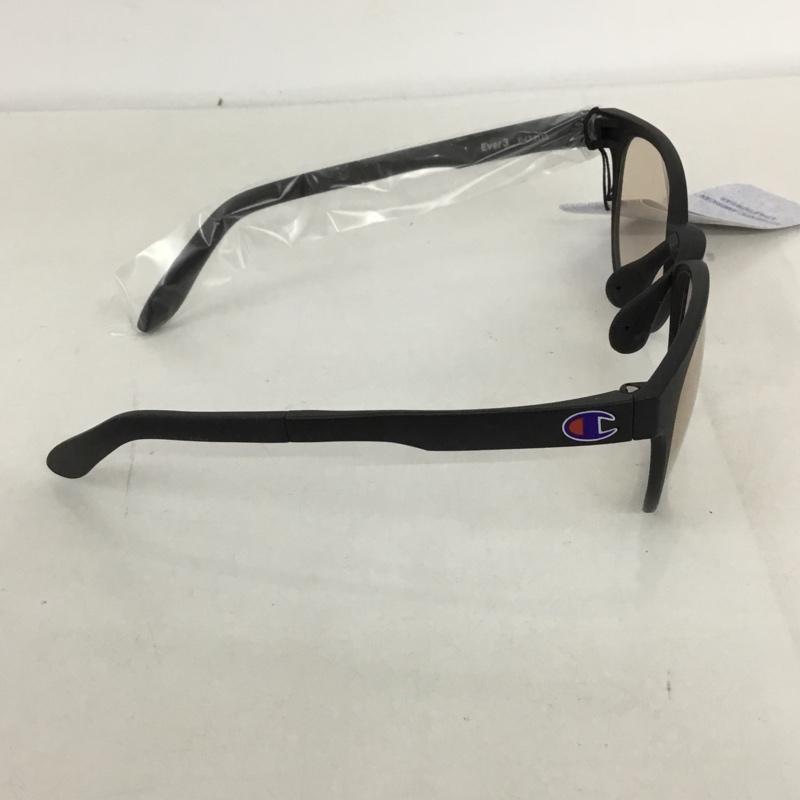 チャンピオン Champion めがね・サングラス サングラス EvLT2113 Ever3 カラーレンズ ワンポイント 黒 / ブラック /  メンズ USED 古着 中古 10129348