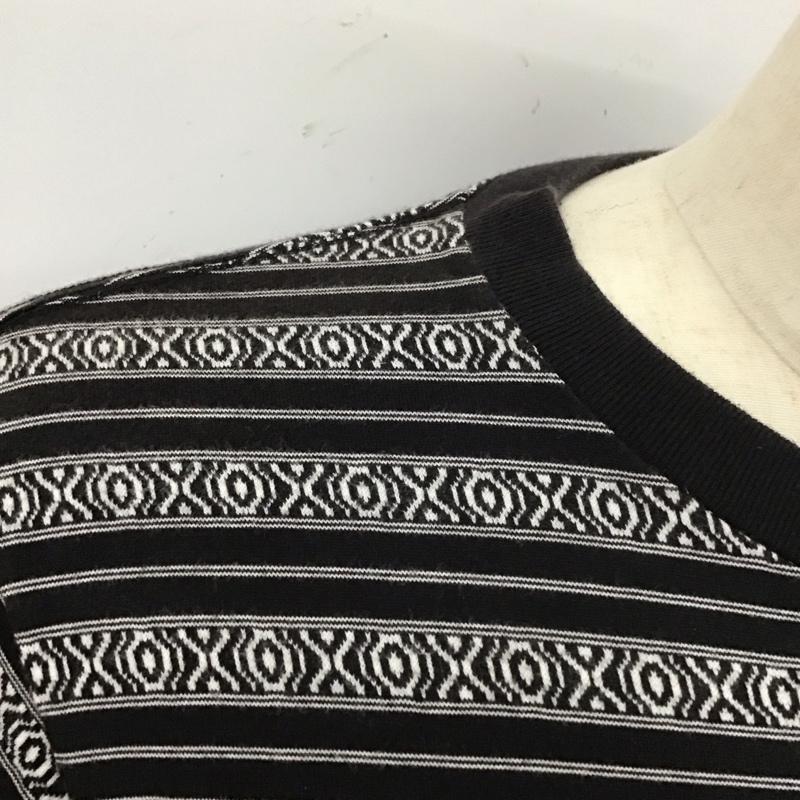 クーティー COOTIE Tシャツ 半袖 半袖カットソー プリントTシャツ クルーネックカットソー L プリント 白 / ホワイト / X 黒 / ブラック /  メンズ USED 古着 中古 10113143