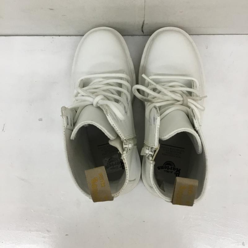 ドクターマーチン Dr.Martens ブーツ ショートブーツ V JADON 2 MONO 27335113 US：7 無地 白 / ホワイト /  レディース USED 古着 中古 10133781