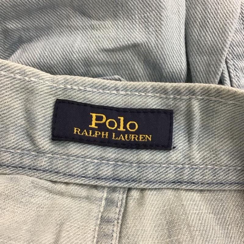 ポロラルフローレン POLO RALPH LAUREN パンツ デニム、ジーンズ 26インチ 無地 水色 / ライトブルー /  レディース USED 古着 中古 10131981