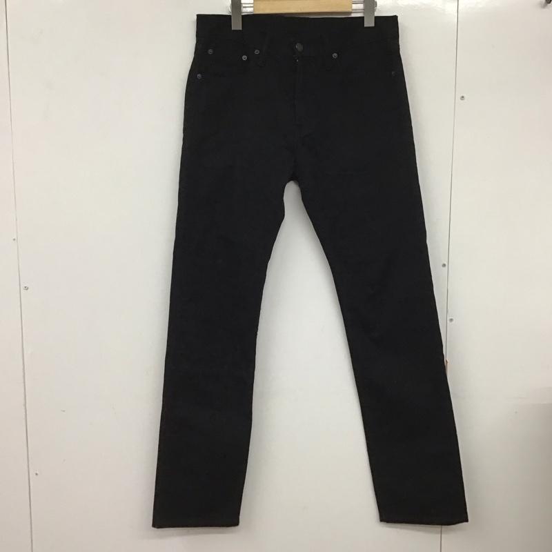 リーバイストラウスアンドコー Levi Strauss & co. パンツ デニム、ジーンズ デニムパンツ スリムパンツ カジュアルパンツ ストレッチパンツ カラーパンツ 31インチ 無地 黒 / ブラック /  メンズ USED 古着 中古 10132100