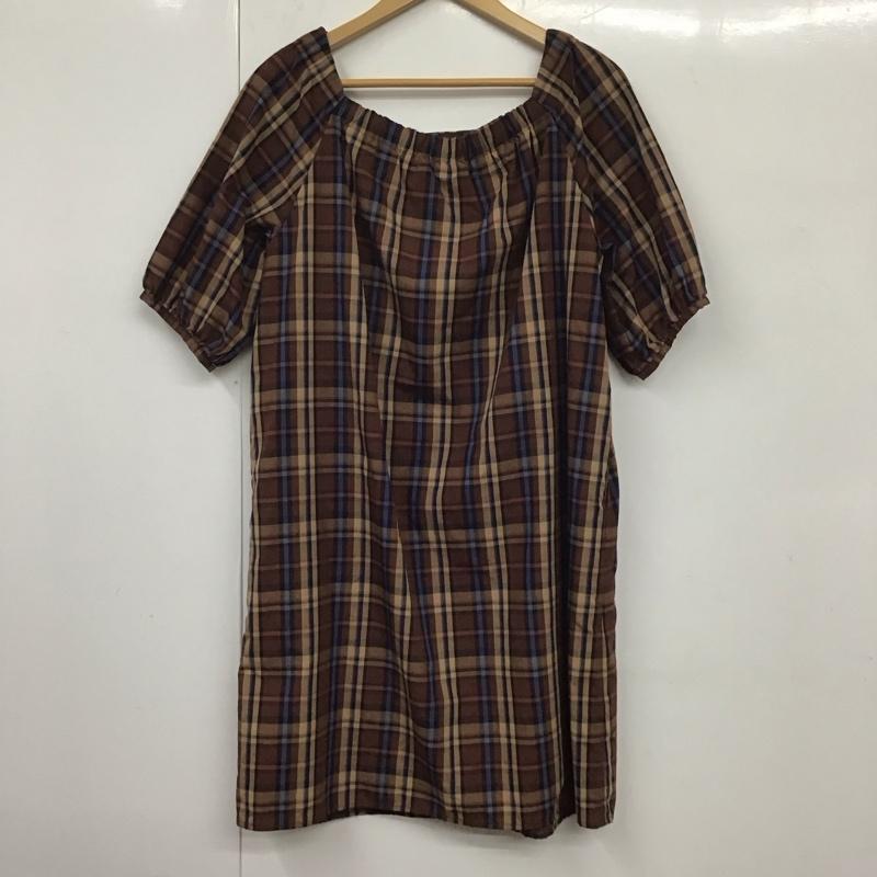 ロペピクニック ROPE  PICNIC ワンピース ミニスカート 38 チェック マルチカラー / マルチカラー /  レディース USED 古着 中古 10131536