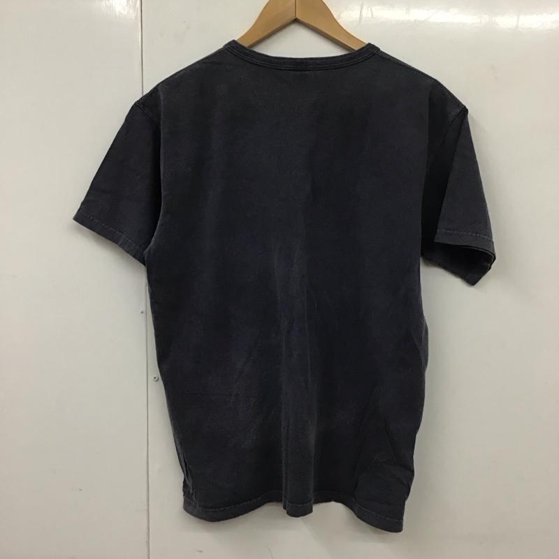 グッドオン Good On カットソー 半袖 半袖カットソー 無地Tシャツ ヘンリーネックカットソー L 無地 紺 / ネイビー /  メンズ USED 古着 中古 10131005