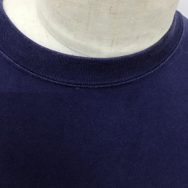 エクストララージ XLARGE Tシャツ 半袖 半袖カットソー プリントTシャツ クルーネックカットソー XL ロゴ、文字 紺 / ネイビー /  メンズ USED 古着 中古 10126632