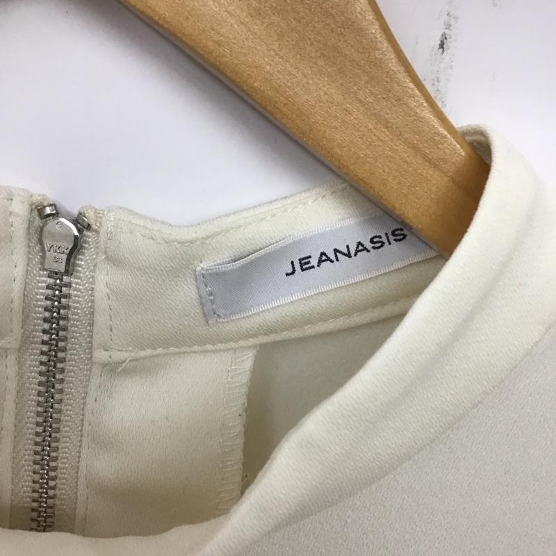 ジーナシス JEANASIS シャツ、ブラウス 長袖 JS062252MC FREE 無地 白 / ホワイト /  レディース USED 古着 中古 10133471