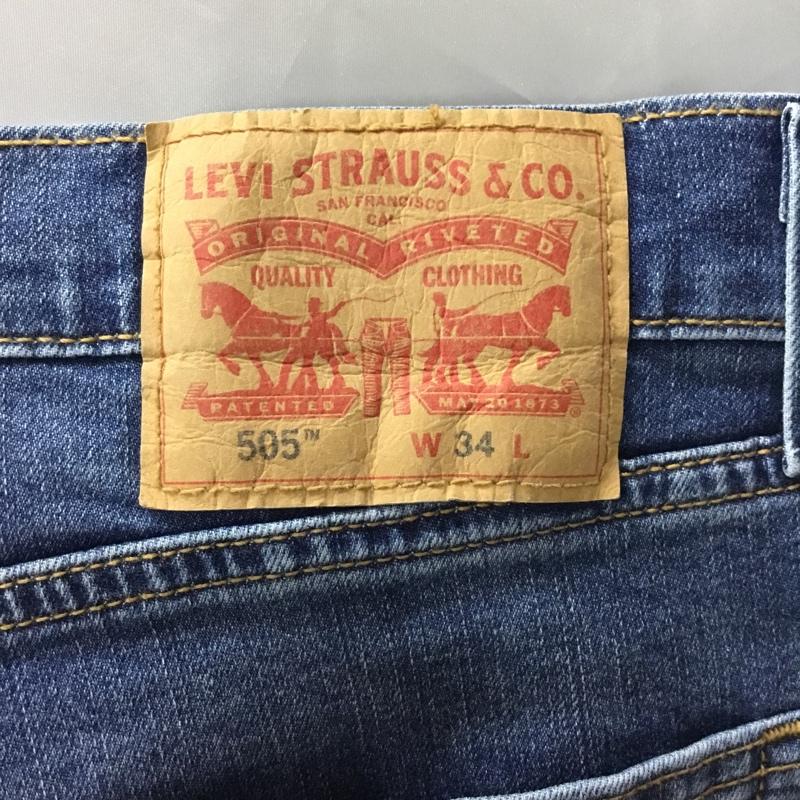 リーバイストラウスアンドコー Levi Strauss & co. パンツ ショートパンツ ショートパンツ ハーフパンツ カジュアルパンツ デニムパンツ 34 無地 インディゴ / インディゴ /  メンズ USED 古着 中古 10108747