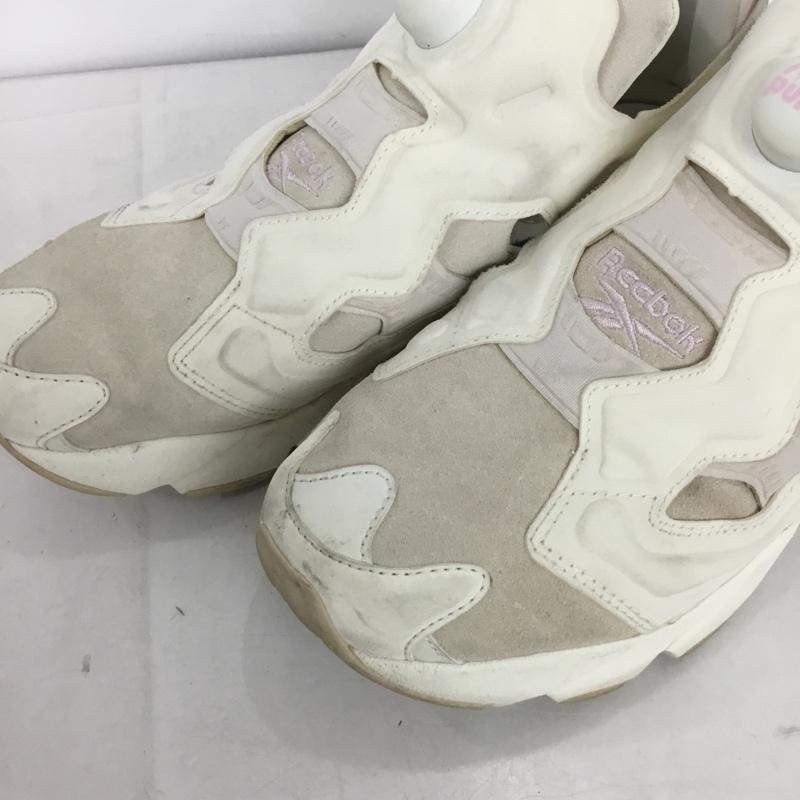 リーボック Reebok スニーカー スニーカー GY1852 INSTAPUMP FURY OG 25.5cm 25.5cm ロゴ、文字 白 / ホワイト / X 桃 / ピンク /  メンズ USED 古着 中古 10131830