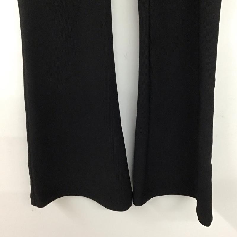 ザラ ZARA ボトムス ボトムス スリムパンツ レギンス ストレッチ フレアパンツ S 無地 黒 / ブラック /  レディース USED 古着 中古 10142658