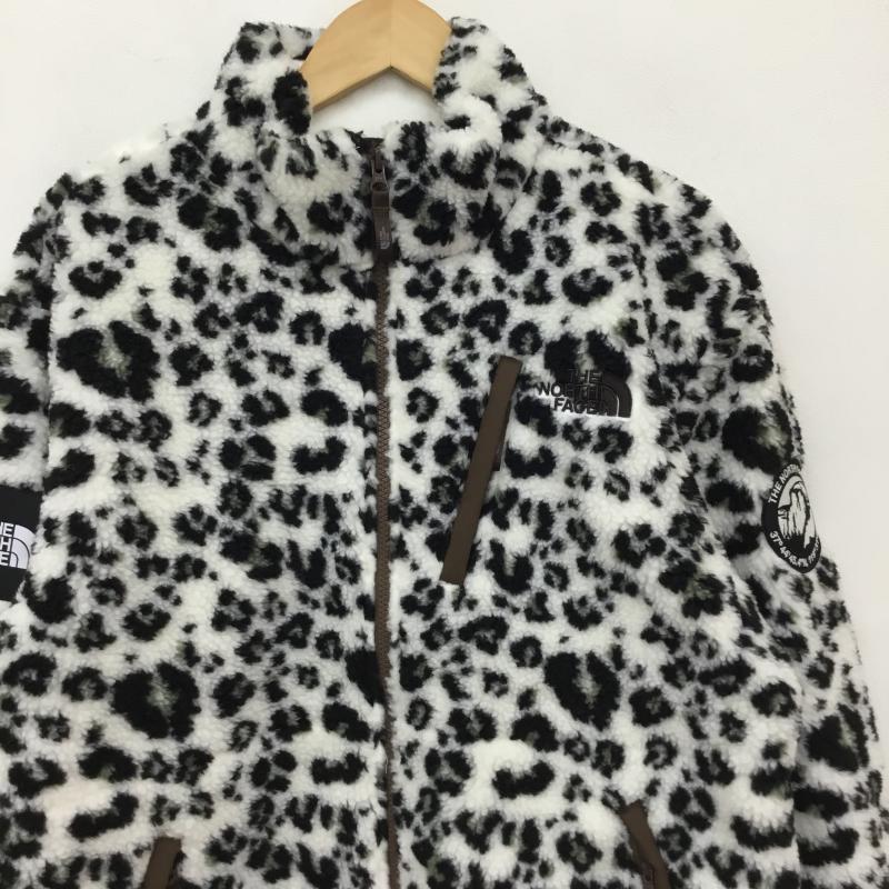ザノースフェイス THE NORTH FACE ジャケット、上着 ジャケット、ブレザー NJ4FM60N RIMO FLEECE JACKET L ヒョウ柄・レオパード柄 白 / ホワイト / X 黒 / ブラック /  メンズ USED 古着 中古 10138375