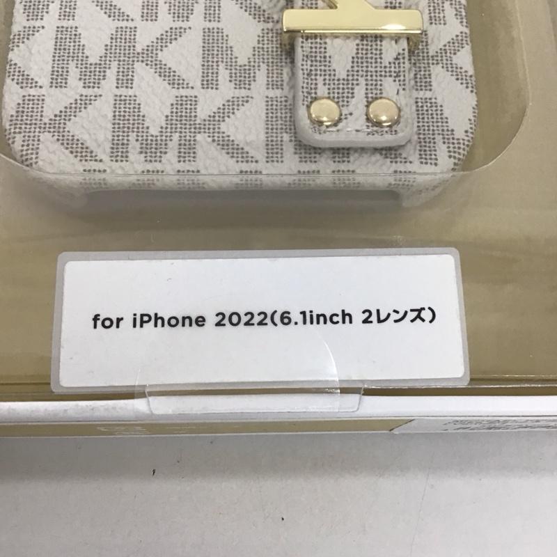 マイケルコース MICHAEL KORS ファッション小物 ファッション小物 MKSRVNLWPIP2261 Slim Wrap Case Stand & Ring iPhoneケース iPhone 14 ロゴ、文字 ベージュ / ベージュ /  レディース USED 古着 中古 10123160