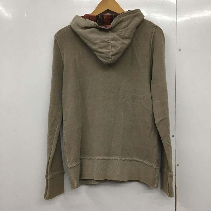 リーバイスレッドループ LEVI SREDLOOP パーカー 長袖 長袖パーカー ジップアップパーカー S 無地 マルチカラー / マルチカラー /  メンズ USED 古着 中古 10144614