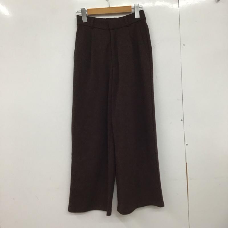 ディスコート Discoat パンツ スラックス 無地 茶 / ブラウン /  レディース USED 古着 中古 10146957