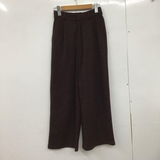 ディスコート Discoat パンツ スラックス 無地 茶 / ブラウン /  レディース USED 古着 中古 10146957