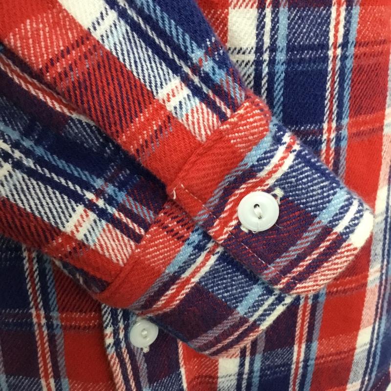 スタンダード カリフォルニア STANDARD CALIFORNIA シャツ、ブラウス 長袖 長袖シャツ フード付きシャツ チェックシャツ S チェック マルチカラー / マルチカラー /  メンズ USED 古着 中古 10117583