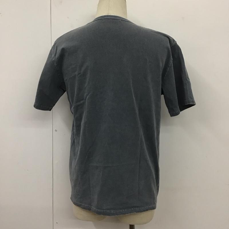 クラクト CLUCT Tシャツ 半袖 ロゴ、文字 X プリント 灰 / グレー /  メンズ USED 古着 中古 10128344